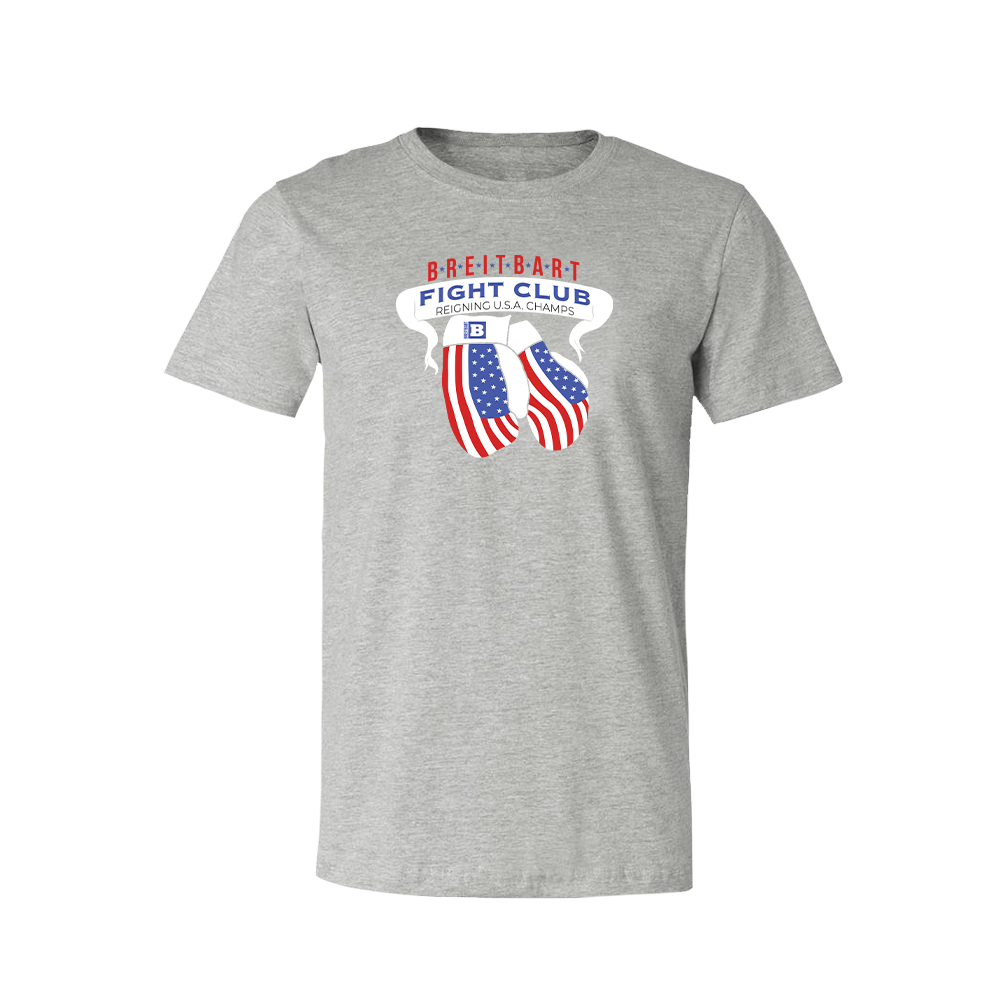 Breitbart Fight Club USA Champs T-shirt - Grey