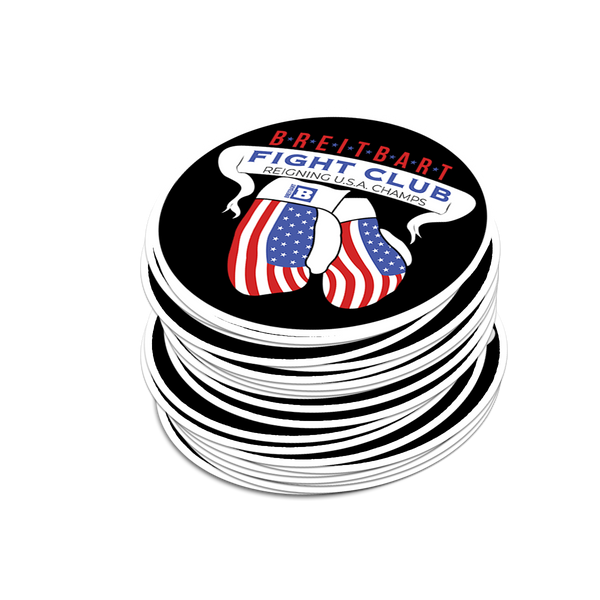 Breitbart Fight Club USA Champs Sticker - Set of 2