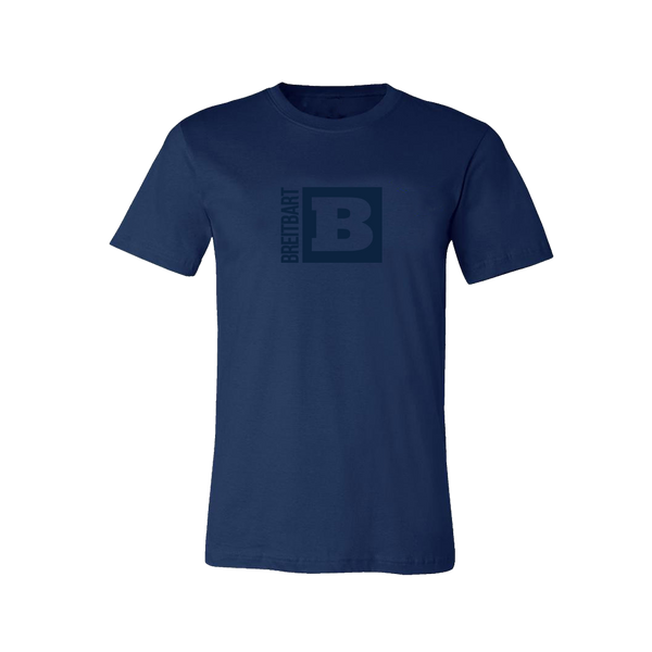 Official Breitbart Logo T-Shirt - Navy