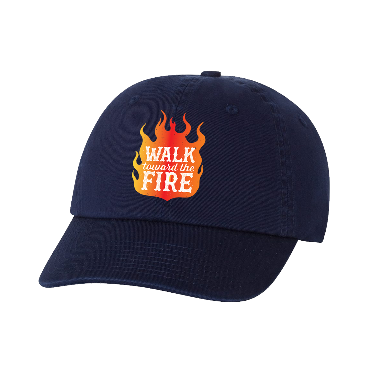 Walk Toward the Fire Hat - Navy