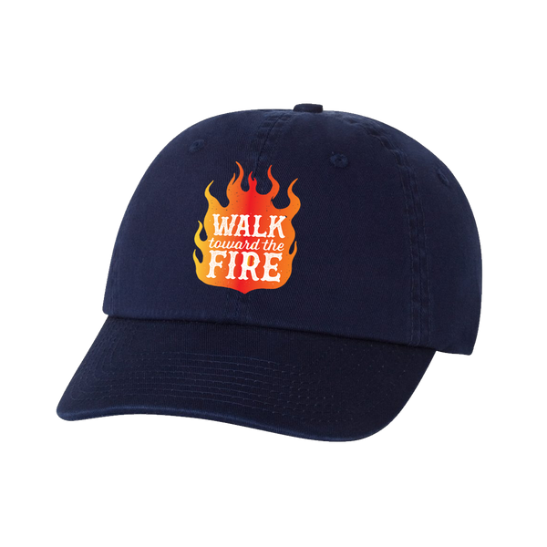Walk Toward the Fire Hat - Navy