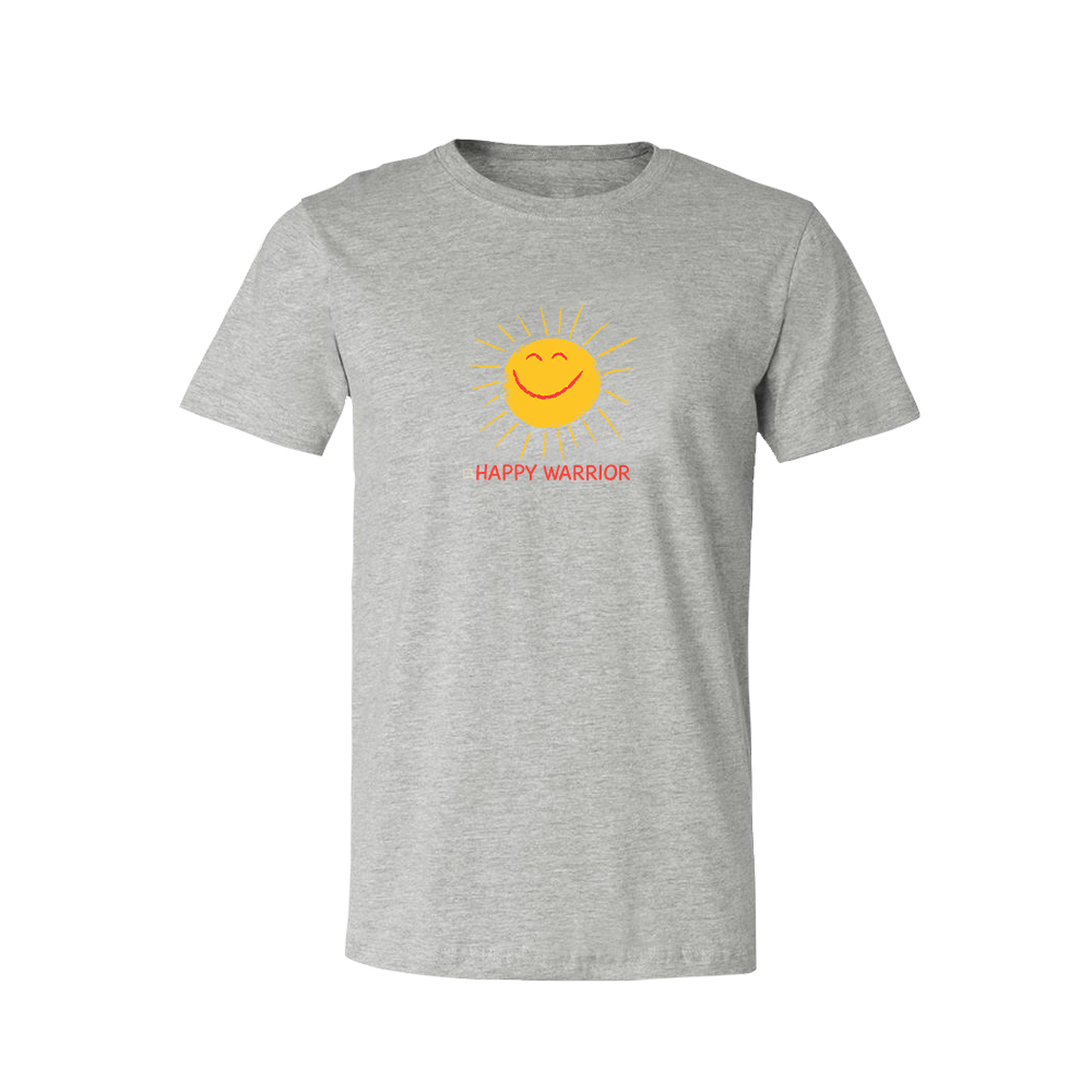Happy Warrior T-Shirt - Grey