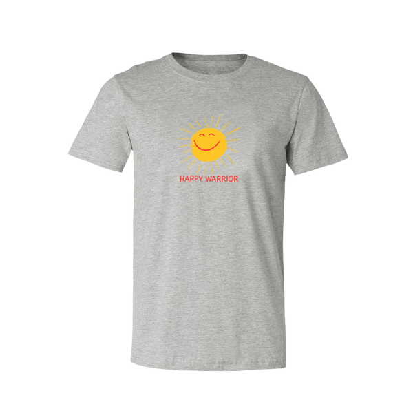 Happy Warrior T-Shirt - Grey