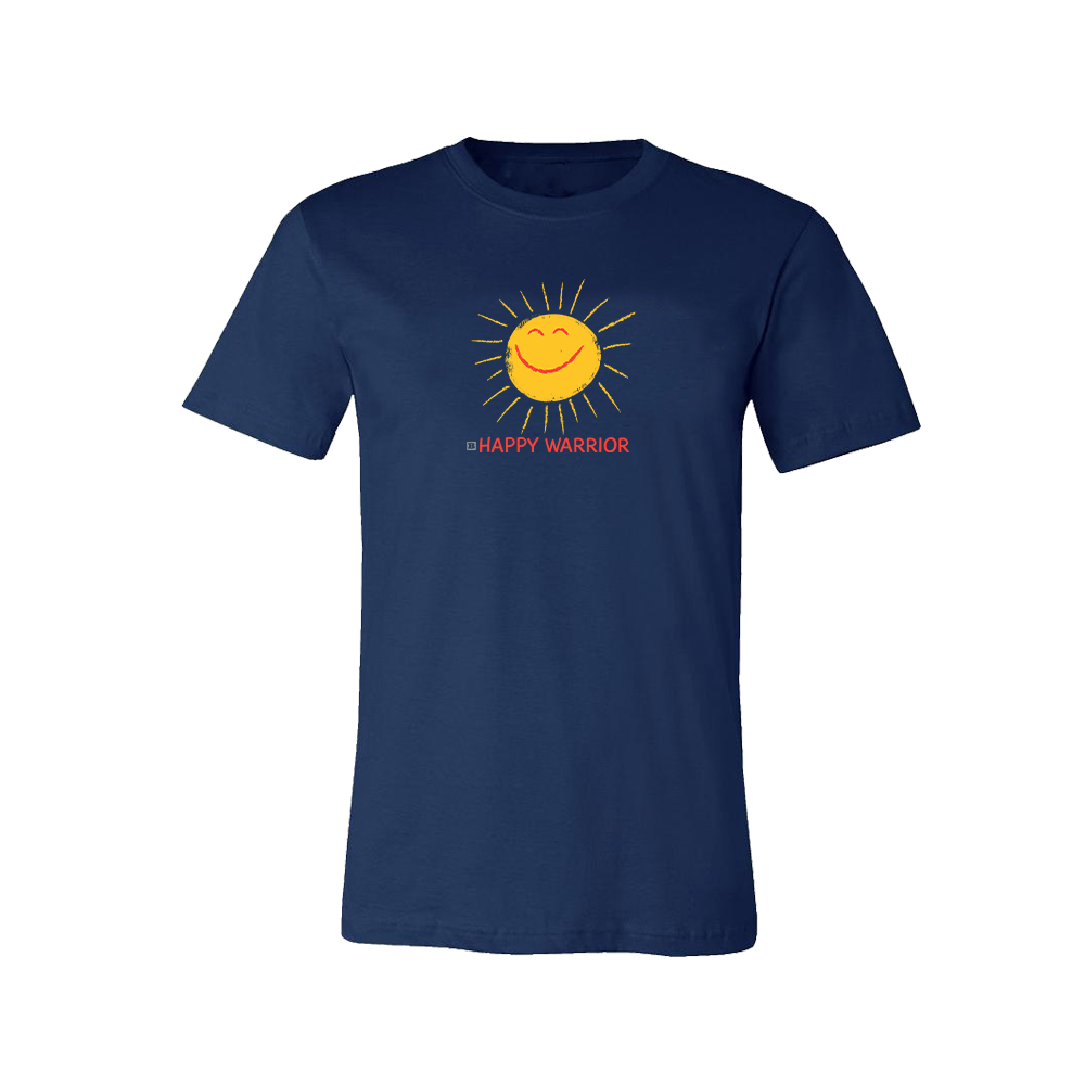 Happy Warrior T-Shirt - Navy