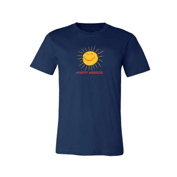 Happy Warrior T-Shirt - Navy