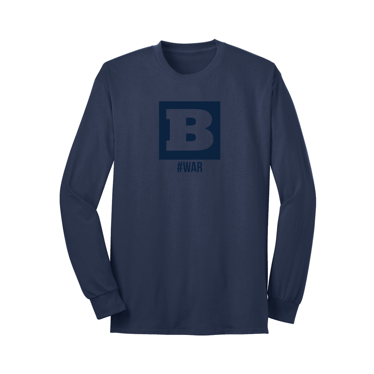 Breitbart #WAR Long Sleeve T-Shirt - Navy