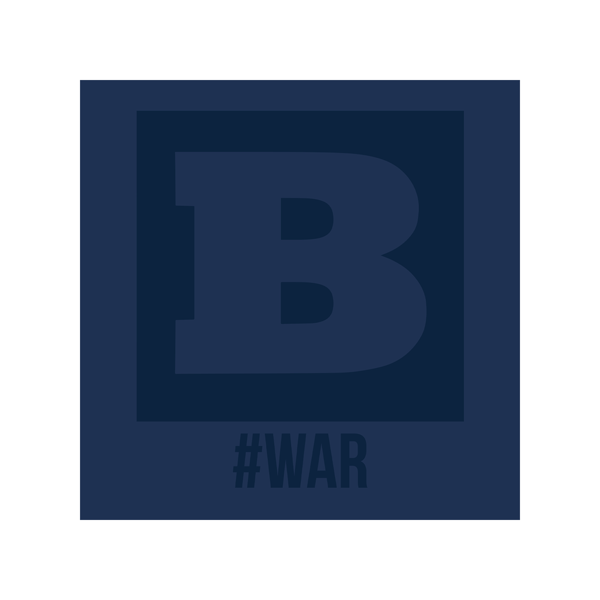 #WAR T-Shirt - Navy