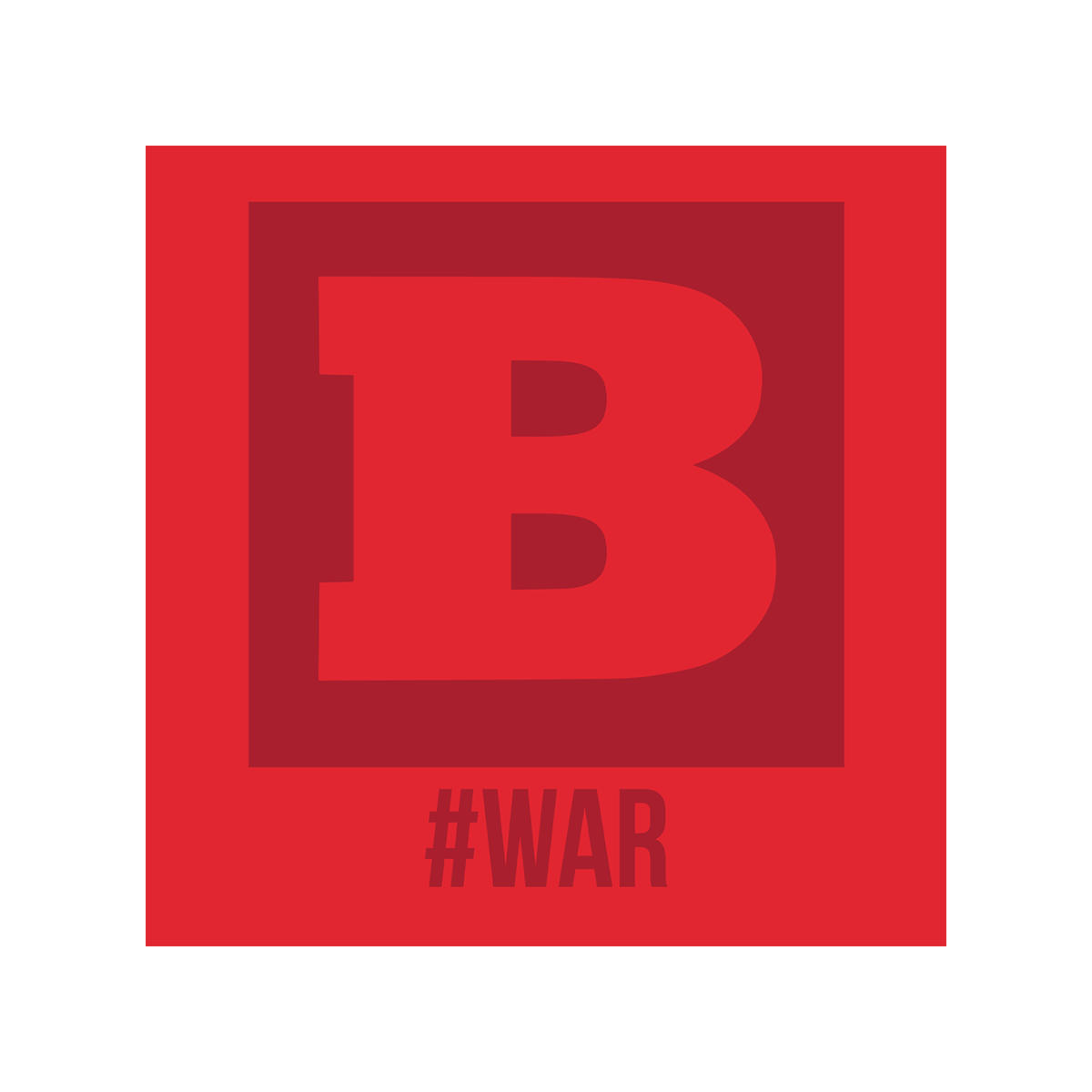 #WAR T-Shirt - Red