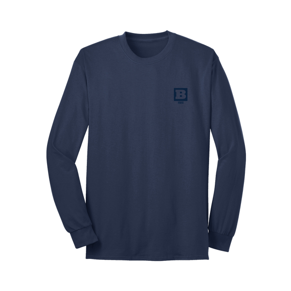 #WAR Long Sleeve T-Shirt - Navy