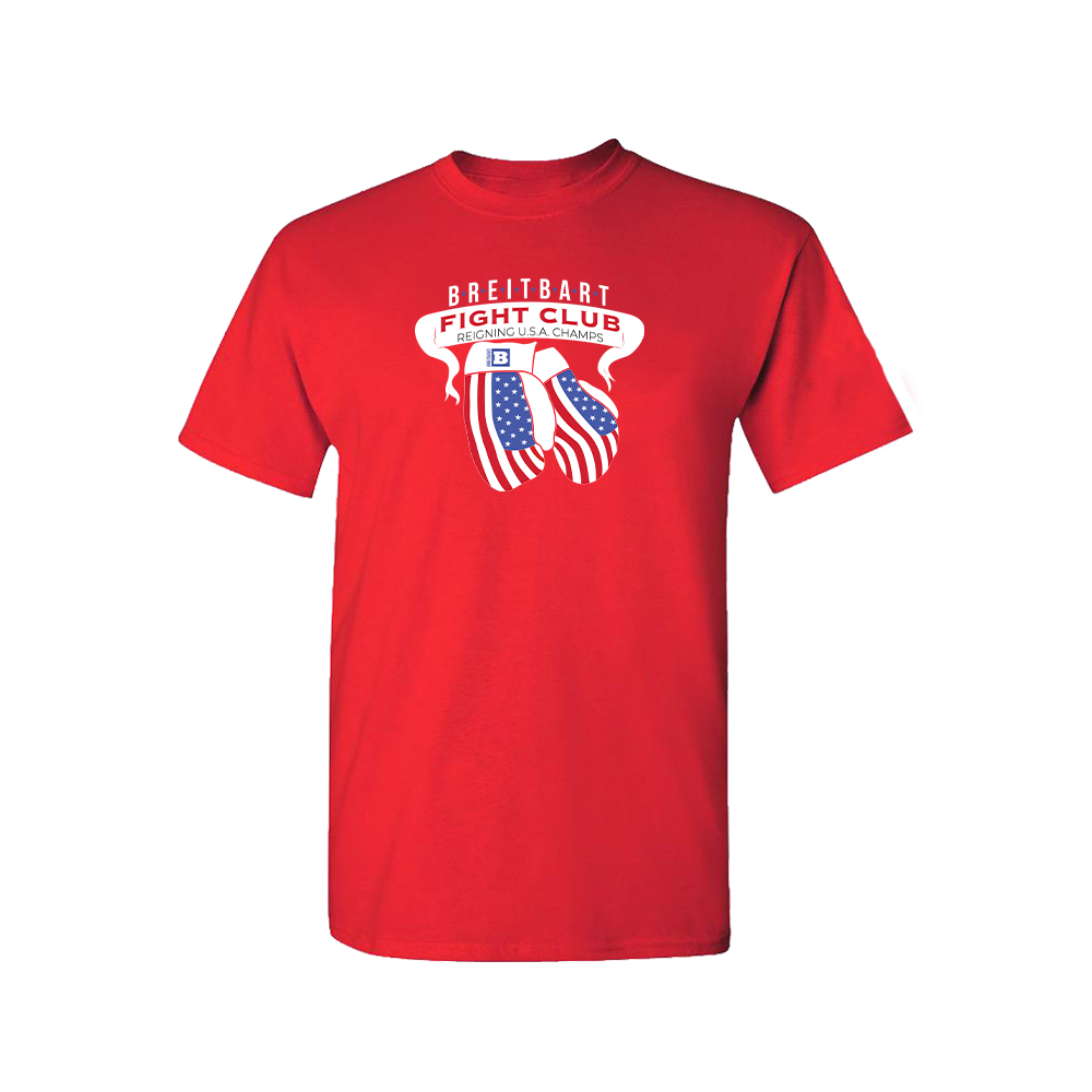 Breitbart Fight Club USA Champs T-shirt - Red