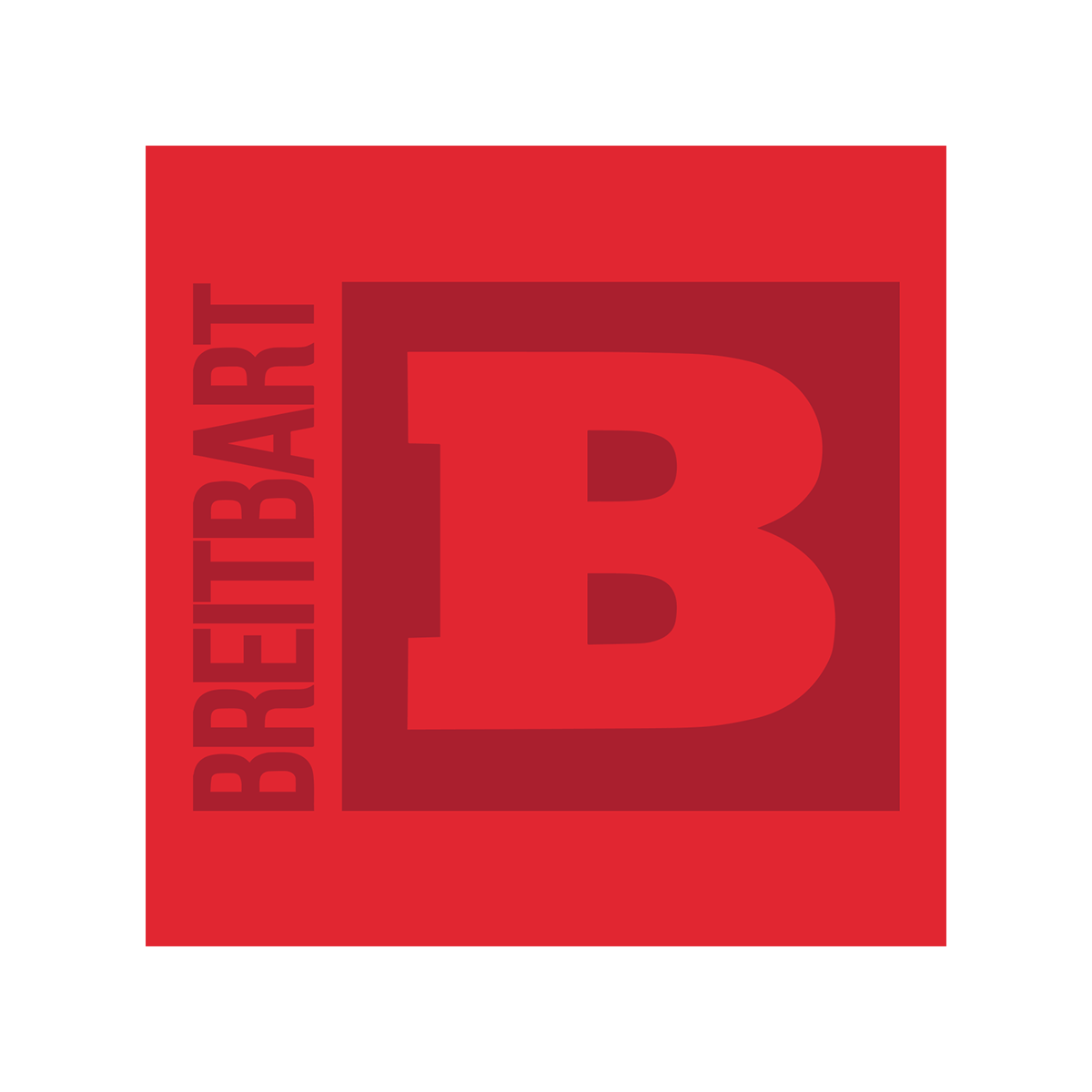 Breitbart Logo T-Shirt - Red