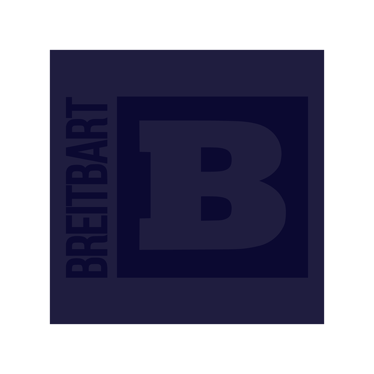 Breitbart Logo Women's T-Shirt - Navy