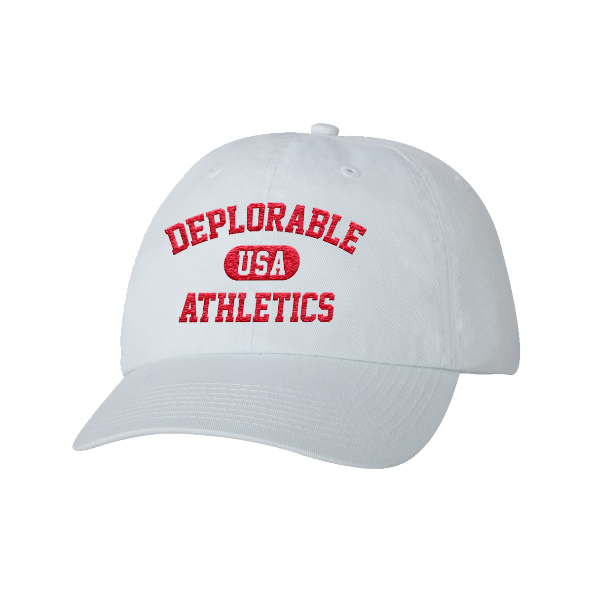 Deplorable Athletics Hat - White