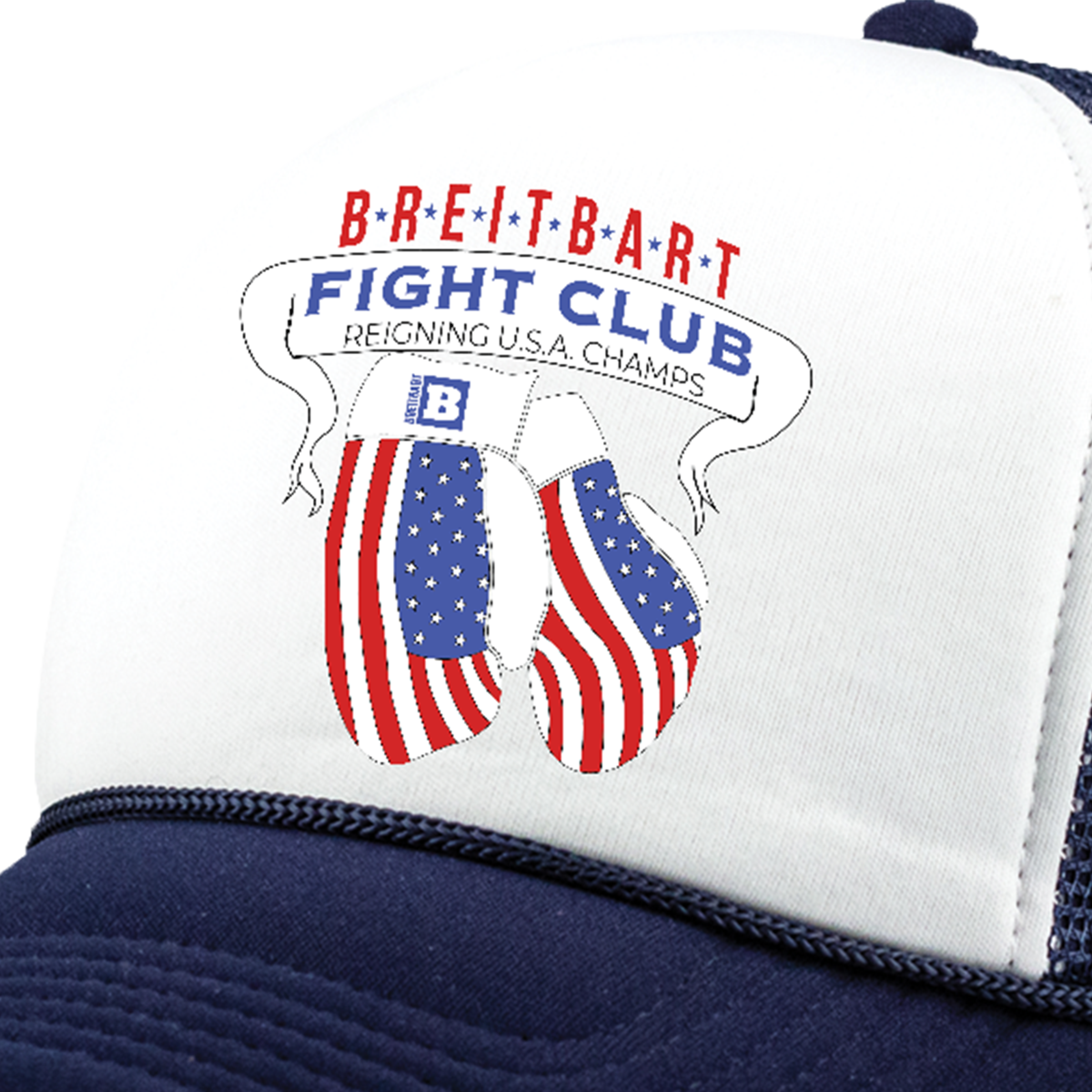 Breitbart Fight Club USA Champs Hat - Navy
