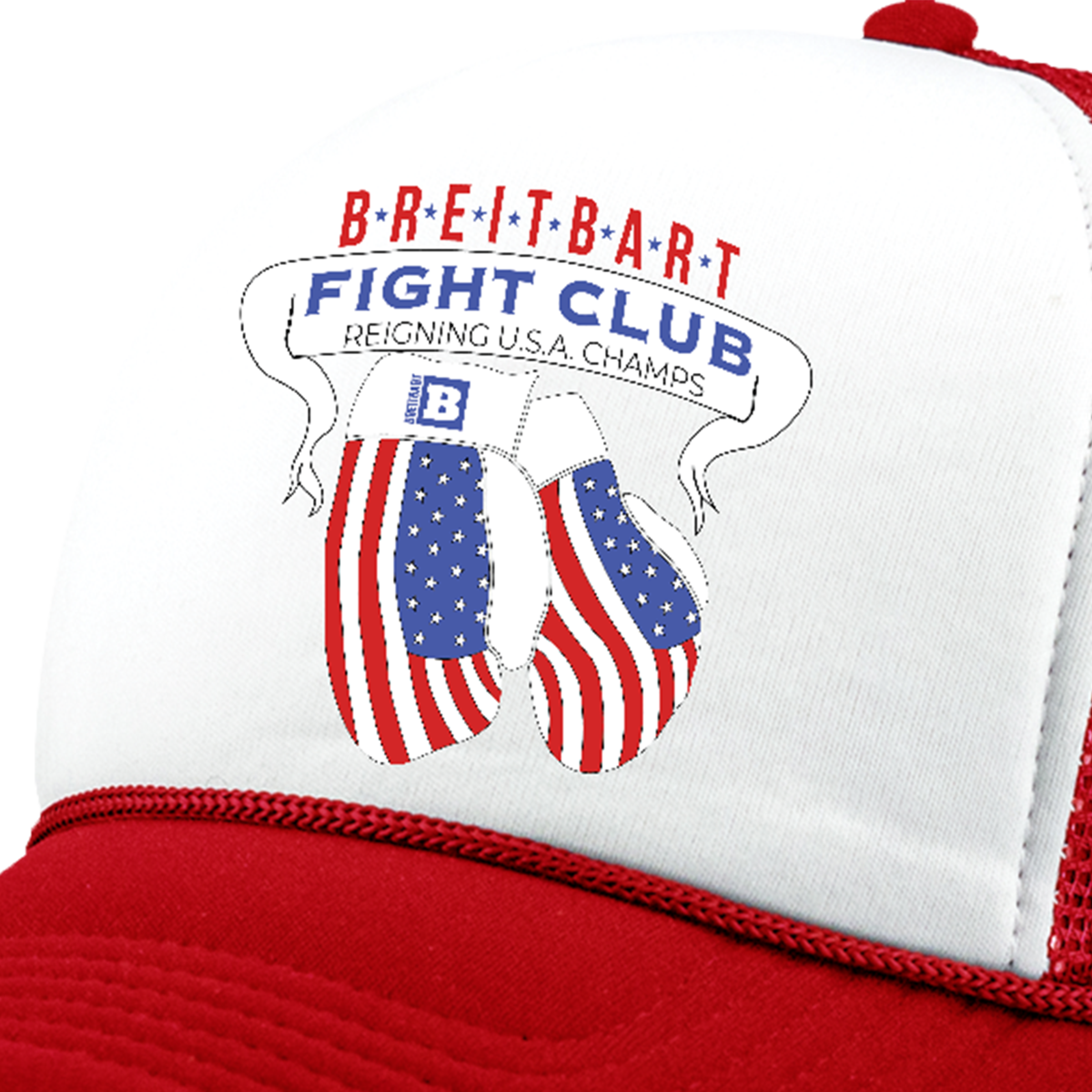 Breitbart Fight Club USA Champs Hat - Red