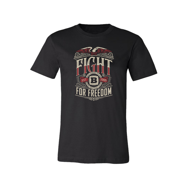 Fight For Freedom T-Shirt - Black