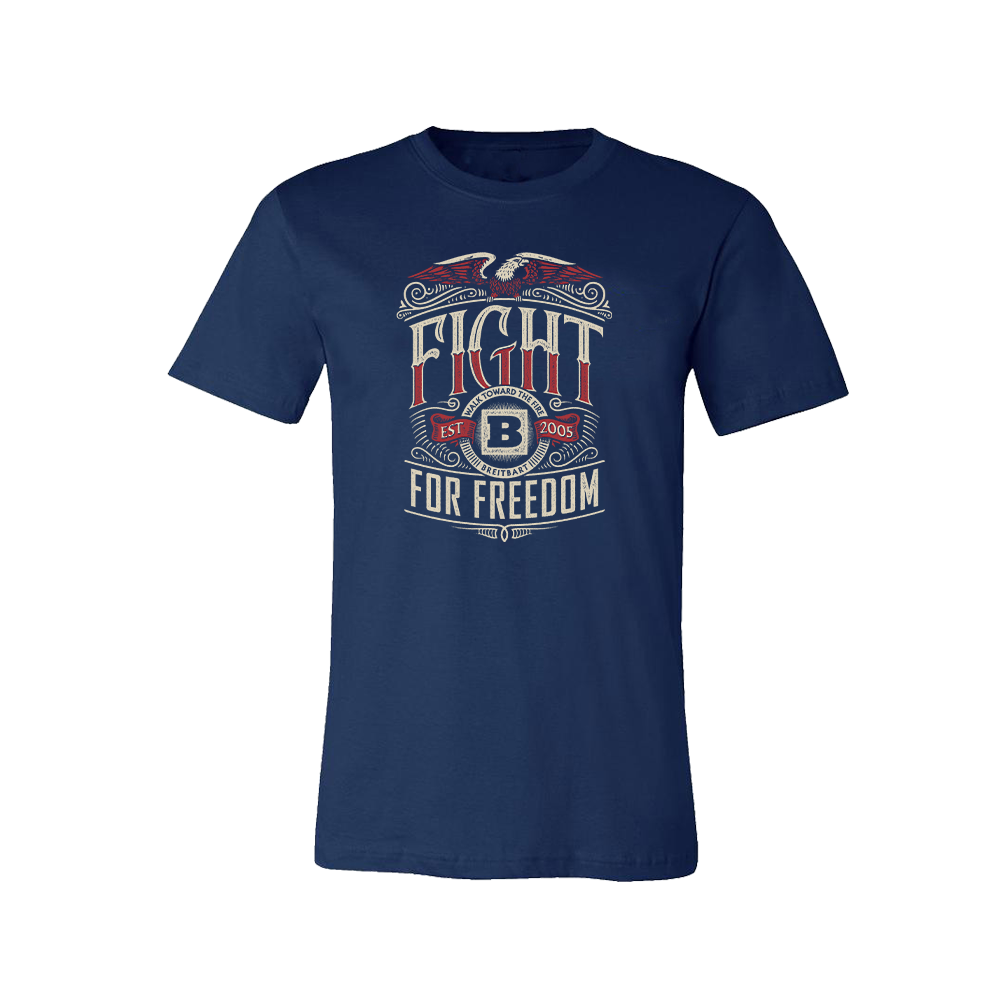 Fight For Freedom T-Shirt - Navy
