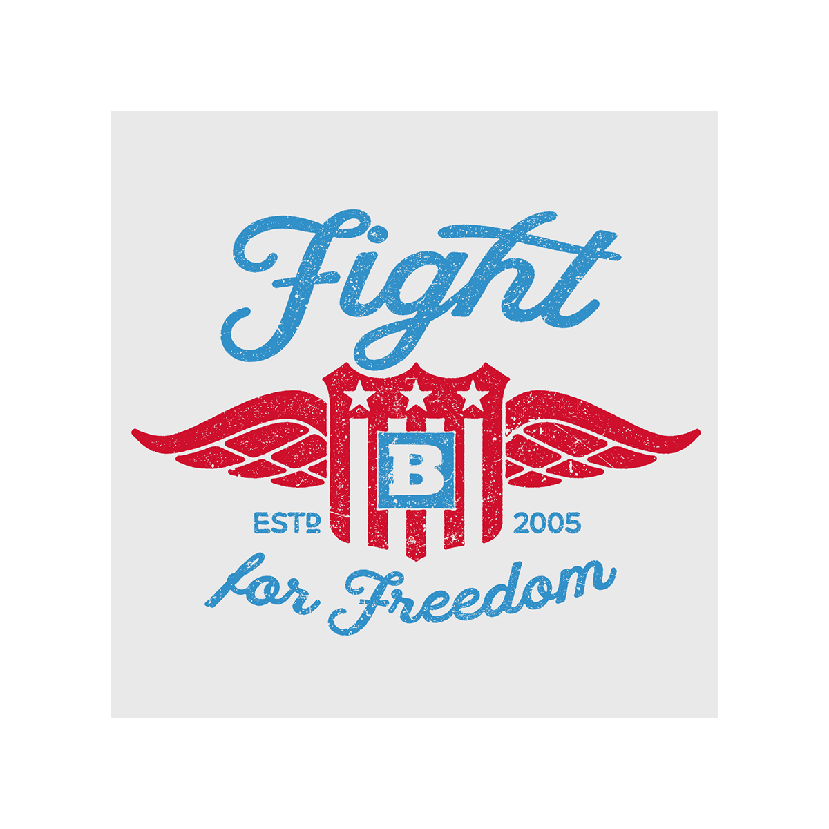 Fight For Freedom Retro Women's T-Shirt - White