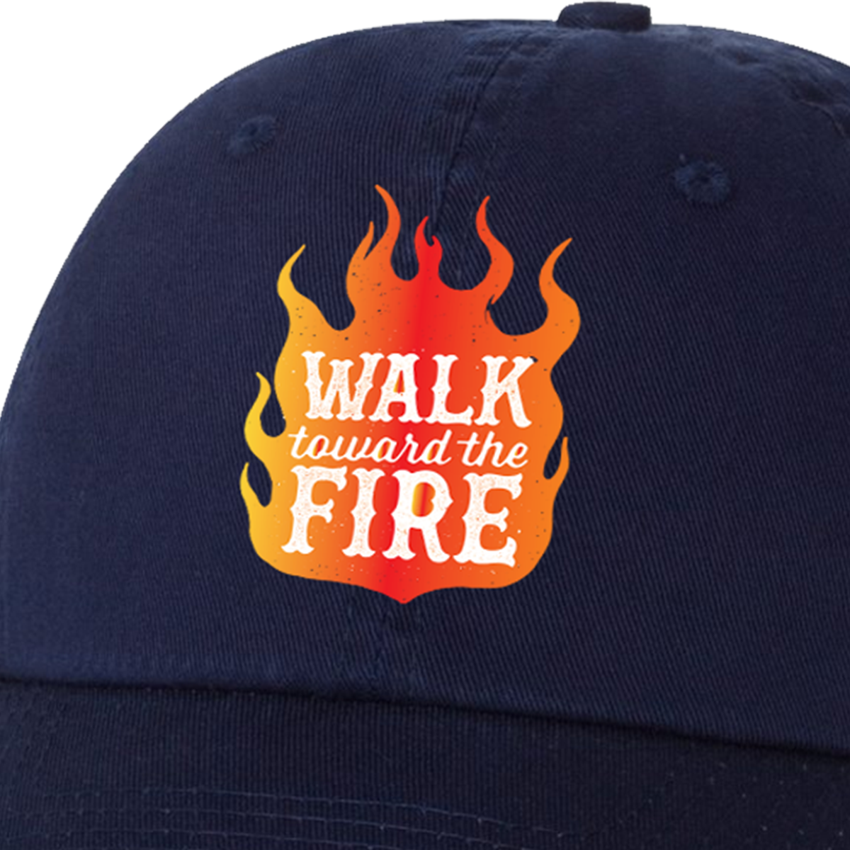 Walk Toward the Fire Hat - Navy