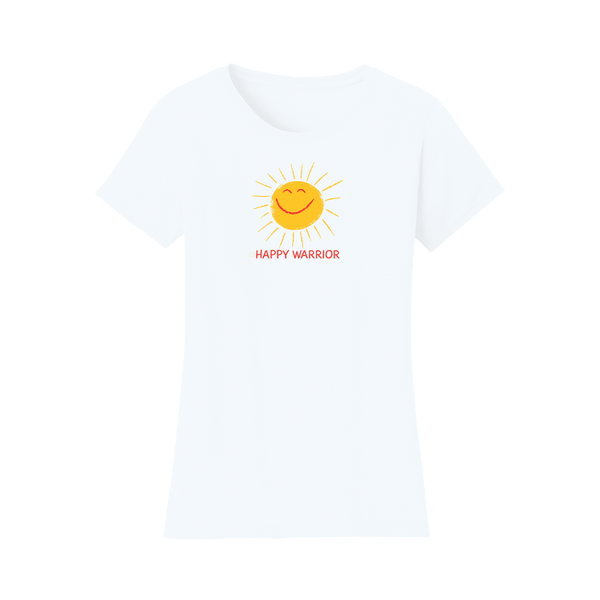 Happy Warrior Women’s T-Shirt - White