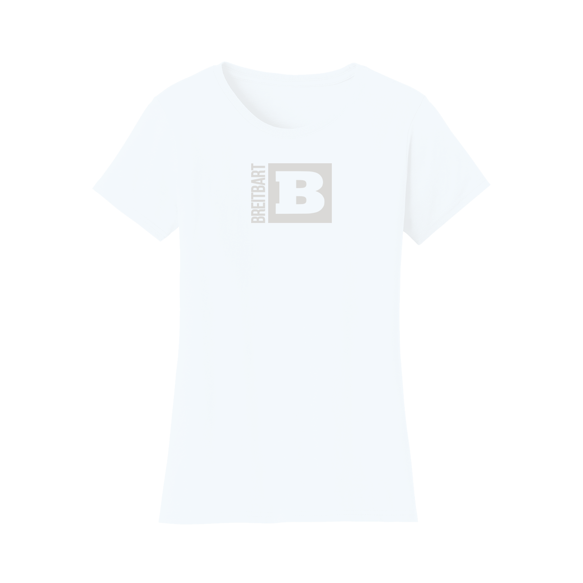 Official Breitbart Logo Women's T-Shirt - White