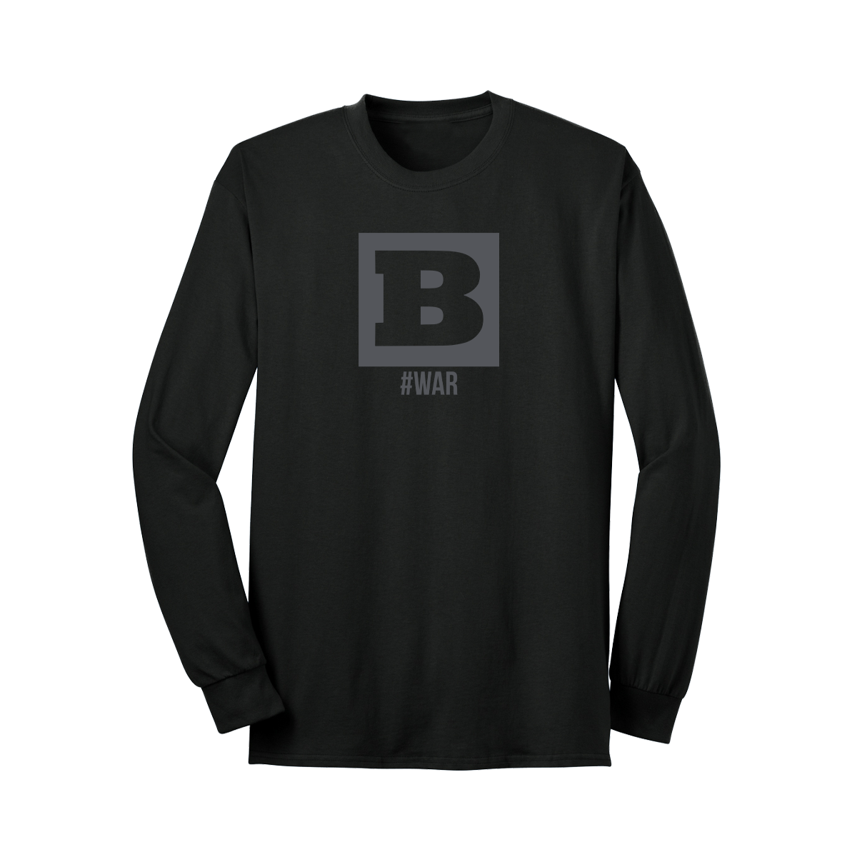 Breitbart #WAR Long Sleeve T-Shirt - Black