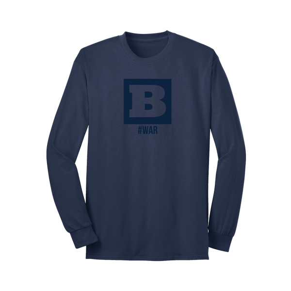 Breitbart #WAR Long Sleeve T-Shirt - Navy