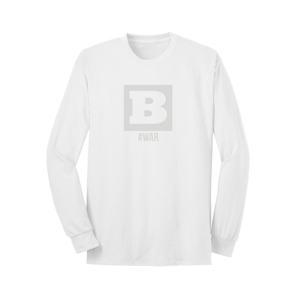 Breitbart #WAR Long Sleeve T-Shirt - White